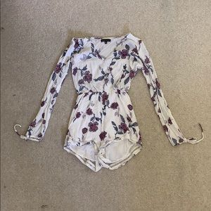 Kendall and Kylie floral romper